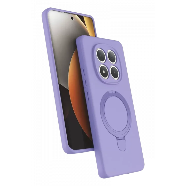 Mey İthalat®   Redmi Note 15 Pro 5G Regal Magsafe Standlı Kapak - Lila