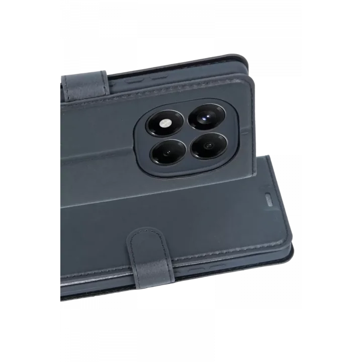 Mey İthalat®   Redmi Note 15 Pro 5G Trend S Plus Kapaklı Kılıf - Siyah
