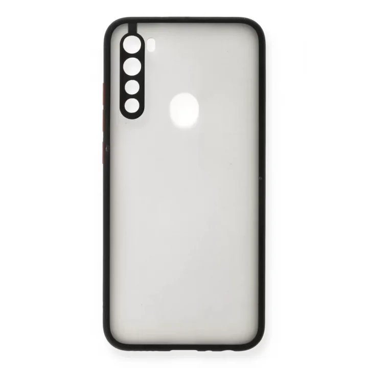 Mey İthalat®   Redmi Note 8 Kılıf Montreal Silikon Kapak - Siyah