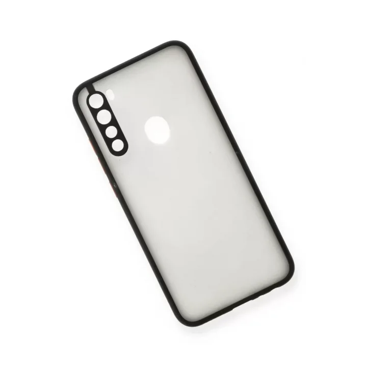 Mey İthalat®   Redmi Note 8 Kılıf Montreal Silikon Kapak - Siyah