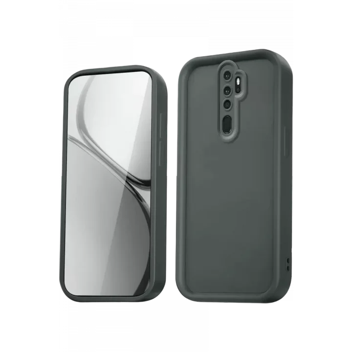 Mey İthalat®   Redmi Note 8 Pro Kılıf Viera Silikon - Gri