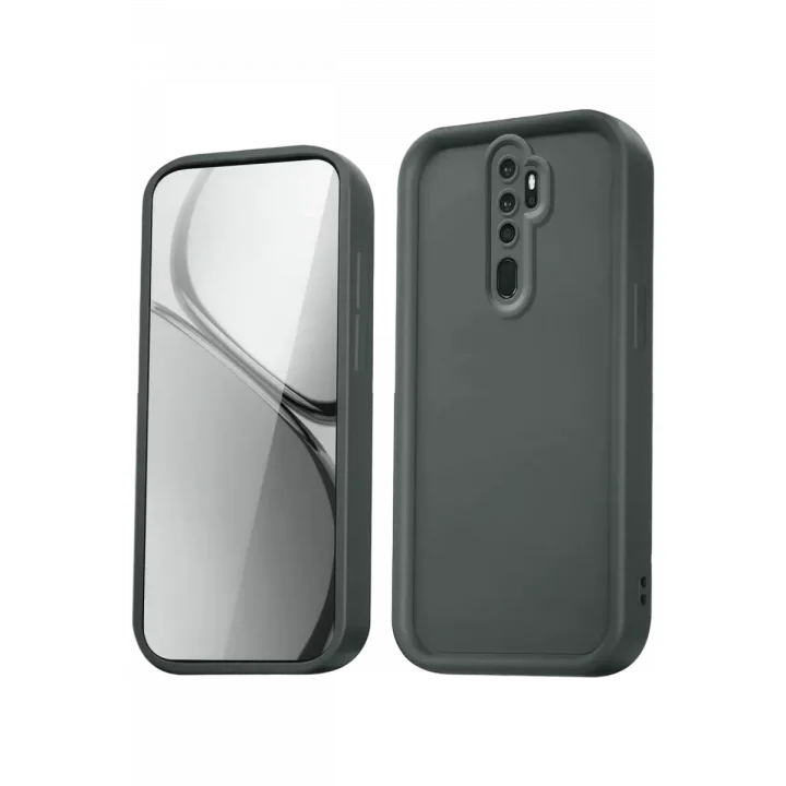 Mey İthalat®   Redmi Note 8 Pro Kılıf Viera Silikon - Gri