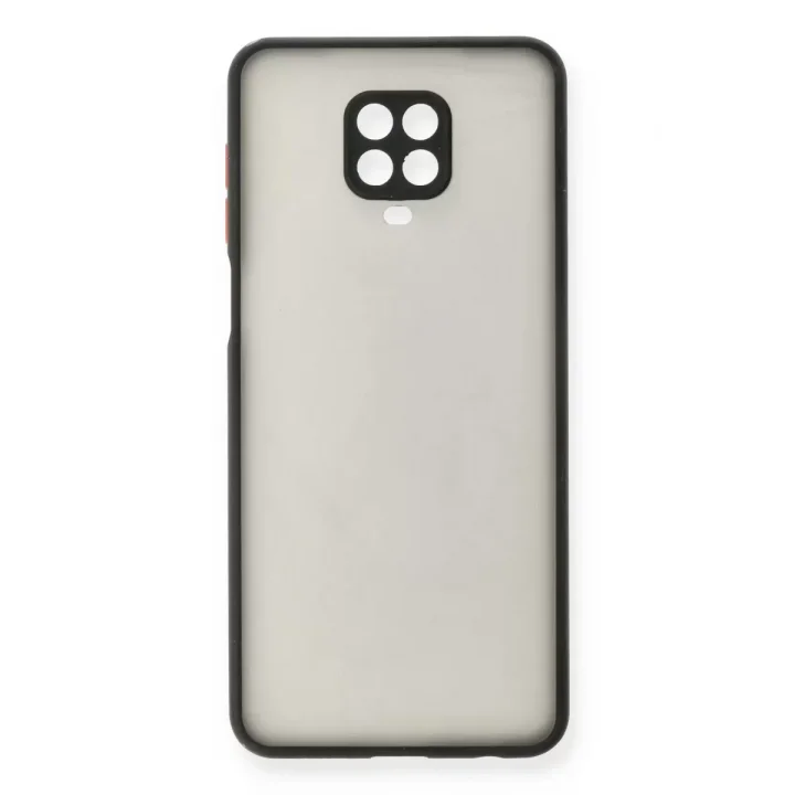 Mey İthalat®   Redmi Note 9 Pro Kılıf Montreal Silikon Kapak - Siyah