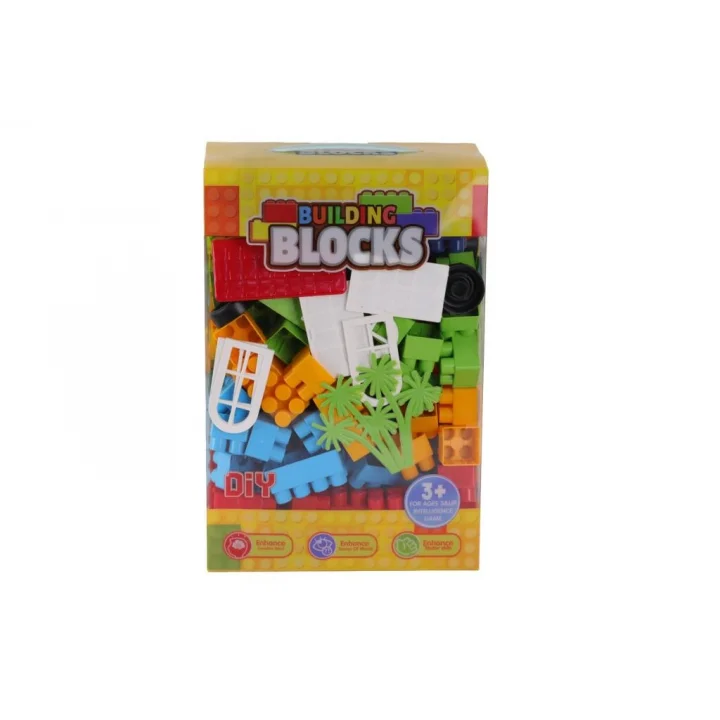 Mey İthalat® RENKLİ KUTUDA 130 PARÇA BLOK