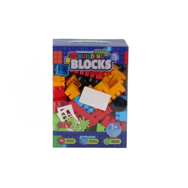 Mey İthalat® RENKLİ KUTUDA 84 PARÇA BLOK