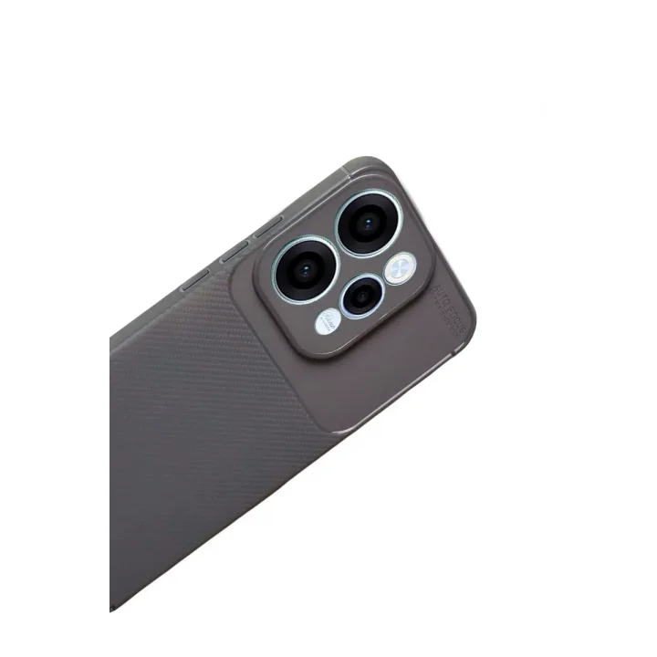 Mey İthalat®   Reno 15 Auto Focus Karbon Kapak - Gri