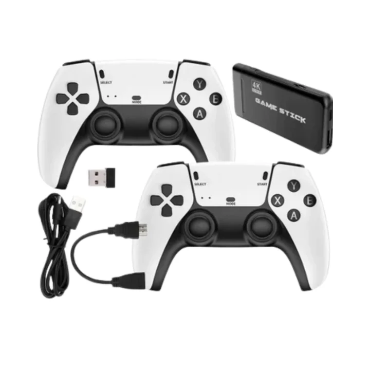 Mey İthalat® Retro Atari ve Konsol Oyunları Destekli 4K Game Stick