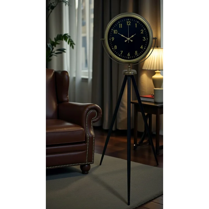 Mey İthalat® Retro Luxury Tripod Ayaklı Saat