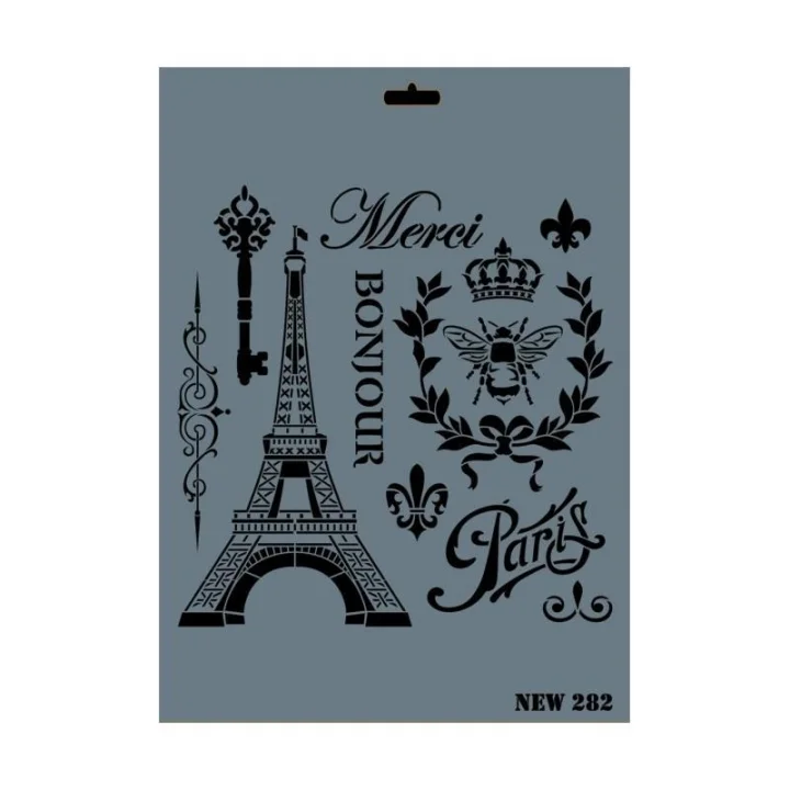 Mey İthalat® Rich New Seri N-282 Stencil 35x25 cm