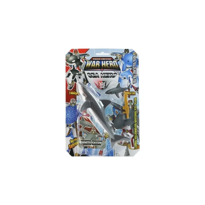 Mey İthalat® Robota Dönüşen Orca Balina Oyuncak