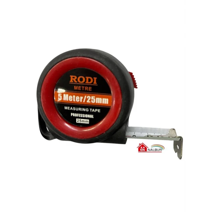 Mey İthalat® Rodi Şerit Metre 5 Metre 25 mm