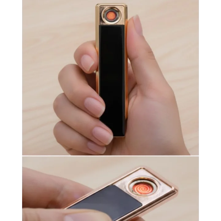 Mey İthalat® Rüzgar Geçirmez Elektronik Çakmak – Modern Tasarım, Metal Gövde