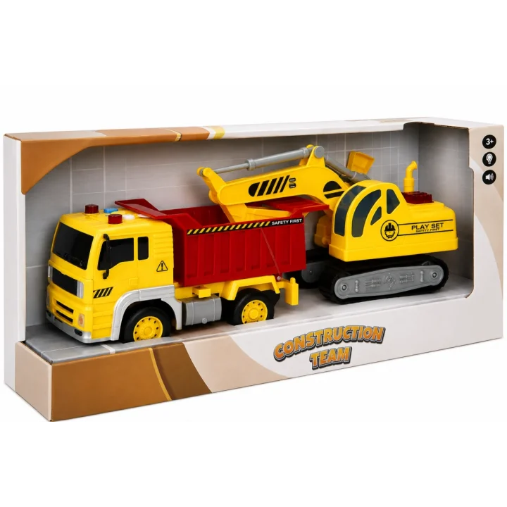 Mey İthalat® S00001999 1/20 İNŞAAT ARAÇLARI 2Lİ SES/IŞIK