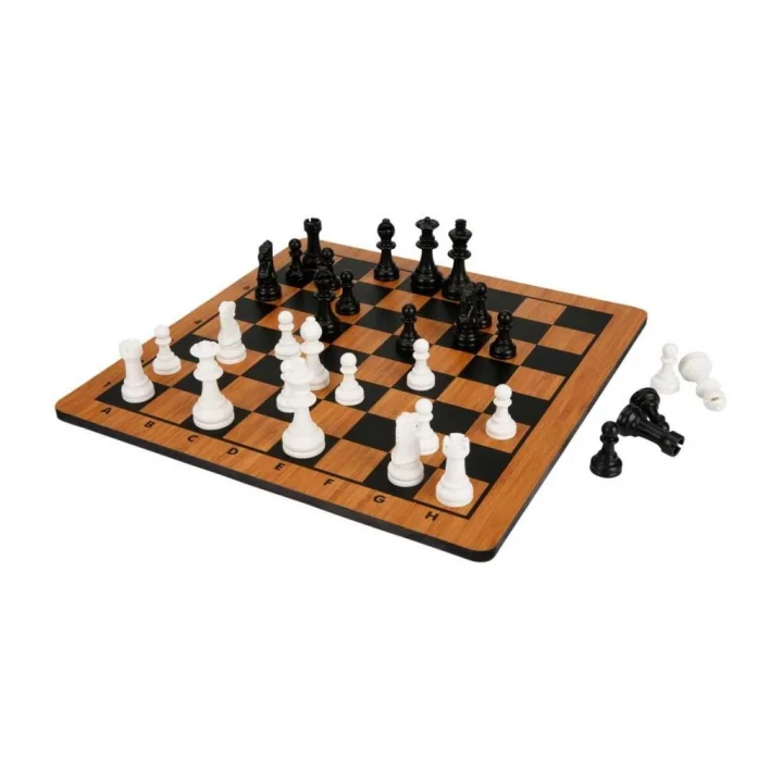 Mey İthalat® S00002478 AHŞAP SATRANÇ SETİ