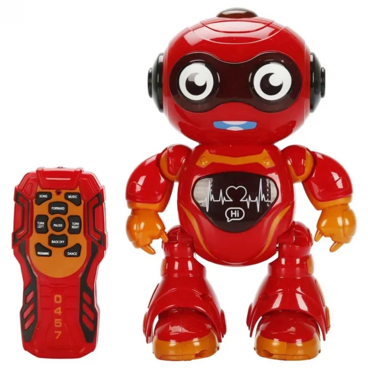 Mey İthalat® S00004551 R/C SEVİMLİ ROBOT SESLİ/IŞIKLI 2A 2R