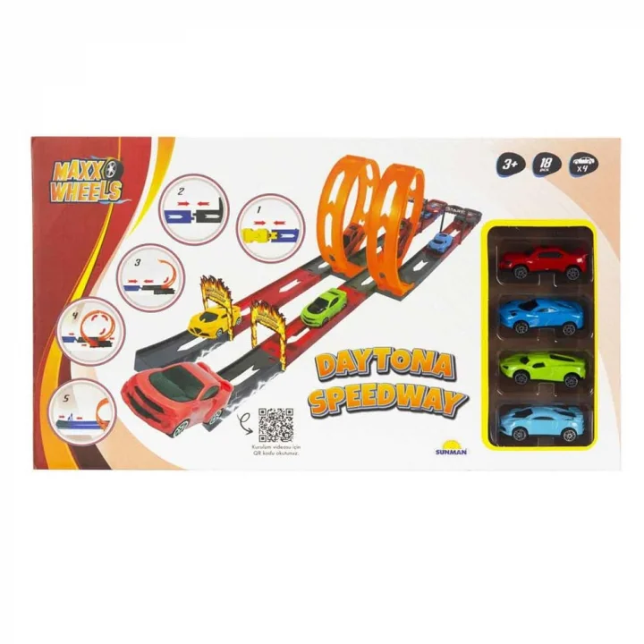 Mey İthalat® S00005366 SET 2Lİ DAYTONA SPEEDWAY 18PRÇ-SUN