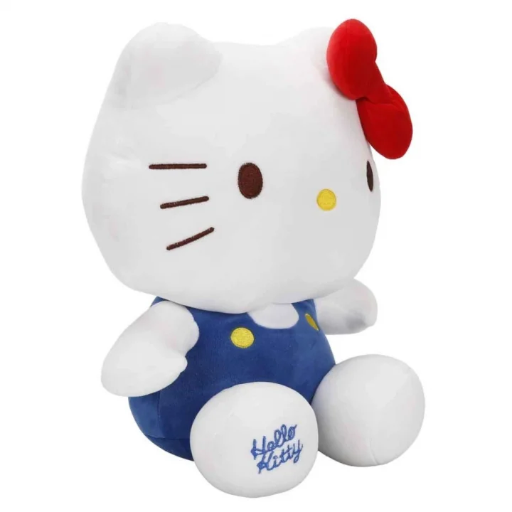 Mey İthalat® S00006116 PELUŞ H.KITTY S4 MAVİ TULUMLU 35CM