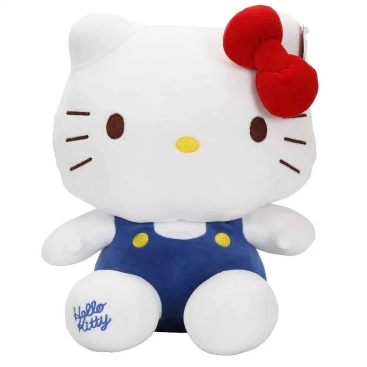 Mey İthalat® S00006116 PELUŞ H.KITTY S4 MAVİ TULUMLU 35CM