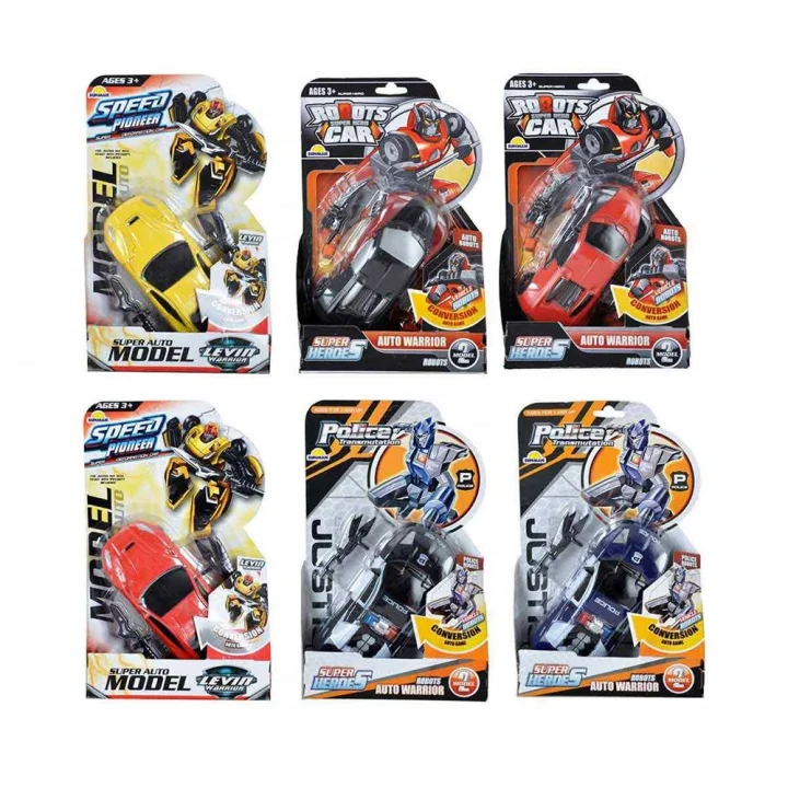 Mey İthalat® S00013289 ROBOT TRANSFORMER 3A.2R.-SUN