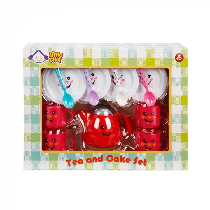 Mey İthalat® S00023301 YİYECEKLER ÇAY/KEK SET 12-14PRÇ.KÇK.-SUN