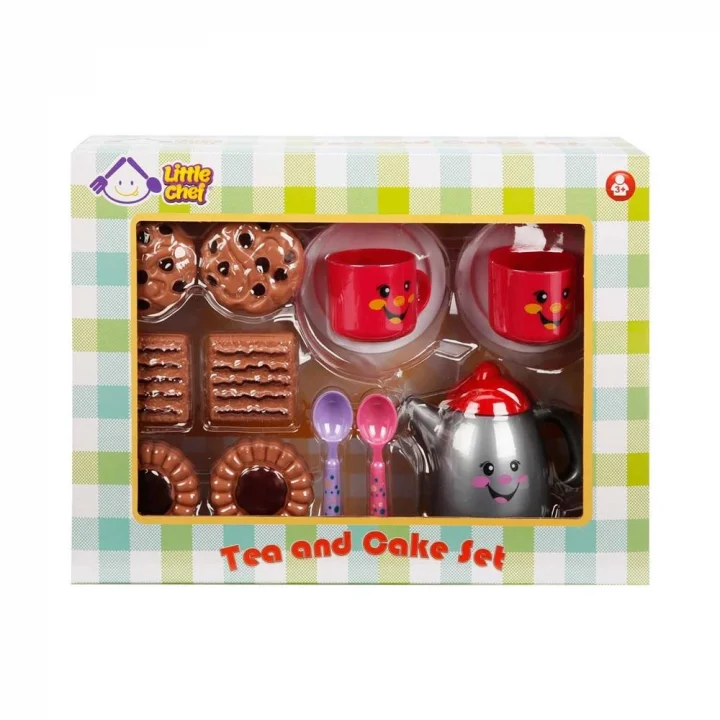 Mey İthalat® S00023301 YİYECEKLER ÇAY/KEK SET 12-14PRÇ.KÇK.-SUN