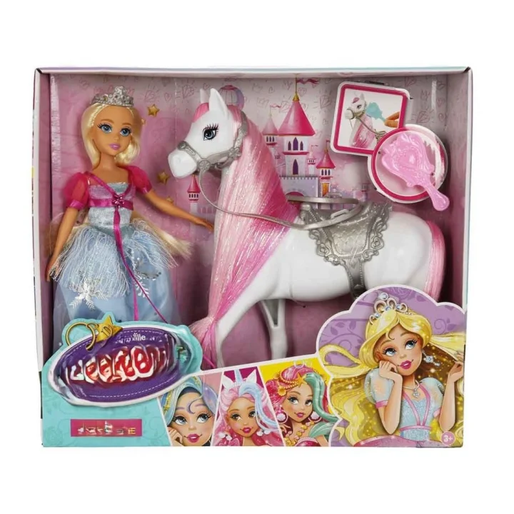 Mey İthalat® S00081047 PRENSES BEBEK VE ATI