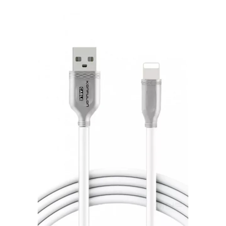 Mey İthalat®  S48 Lightning Kablo iphone Uyumlu 1M 3A - Beyaz