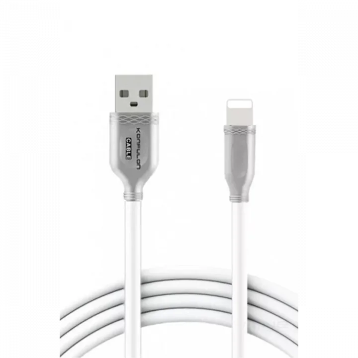 Mey İthalat®  S48 Lightning Kablo iphone Uyumlu 1M 3A - Beyaz