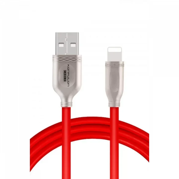 Mey İthalat®  S48 Lightning Kablo iphone Uyumlu 1M 3A - Kırmızı