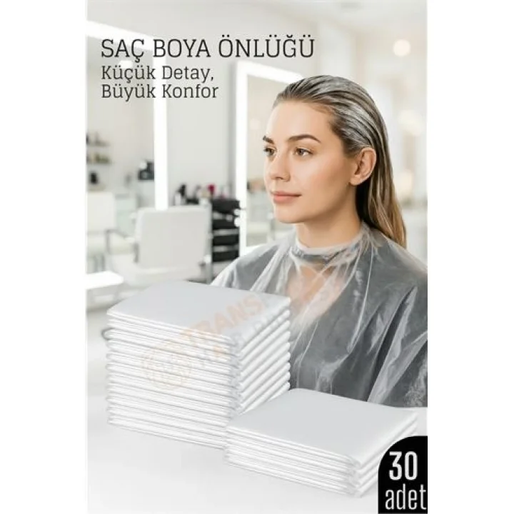 Mey İthalat® Saç Boyası Önlüğü 30 Adet 717559