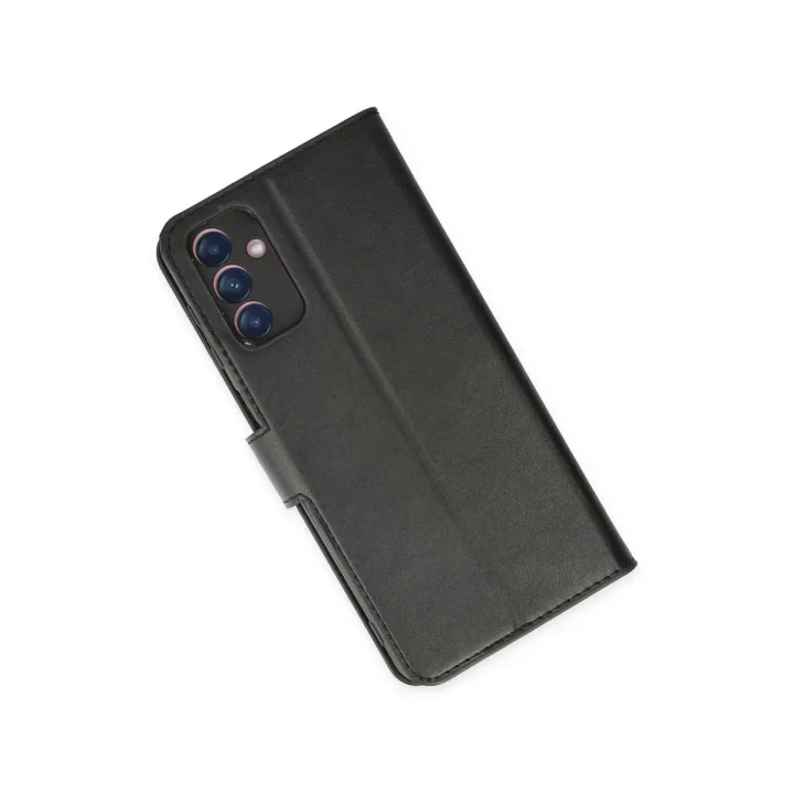 Mey İthalat®  Samsung Galaxy A04S Kılıf Trend S Plus Kapaklı Kılıf - Siyah