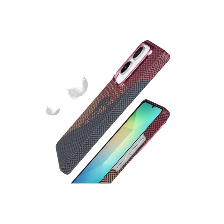 Mey İthalat®  Samsung Galaxy A06 Vega Magsafe Kapak - Mavi