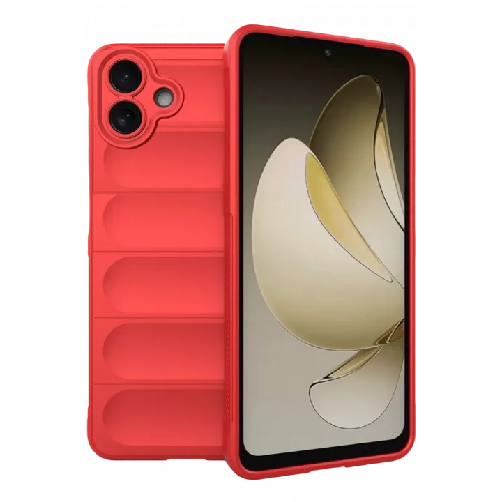 Mey İthalat®  Samsung Galaxy A07 4G Optimum Silikon - Kırmızı