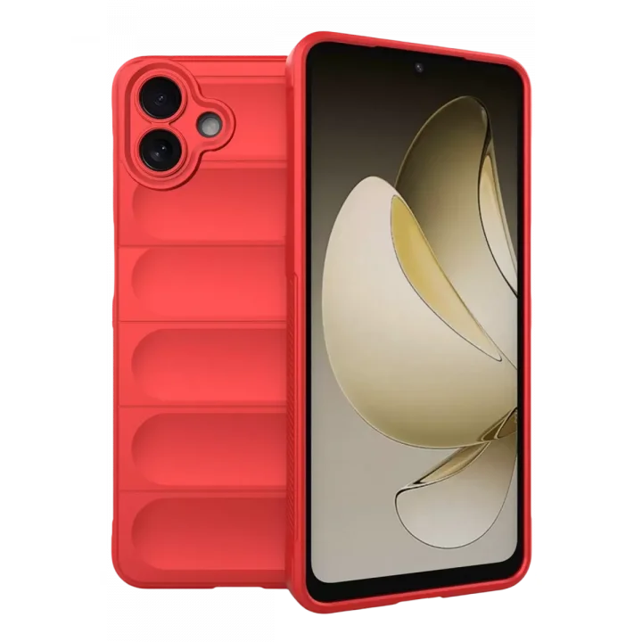 Mey İthalat®  Samsung Galaxy A07 4G Optimum Silikon - Kırmızı
