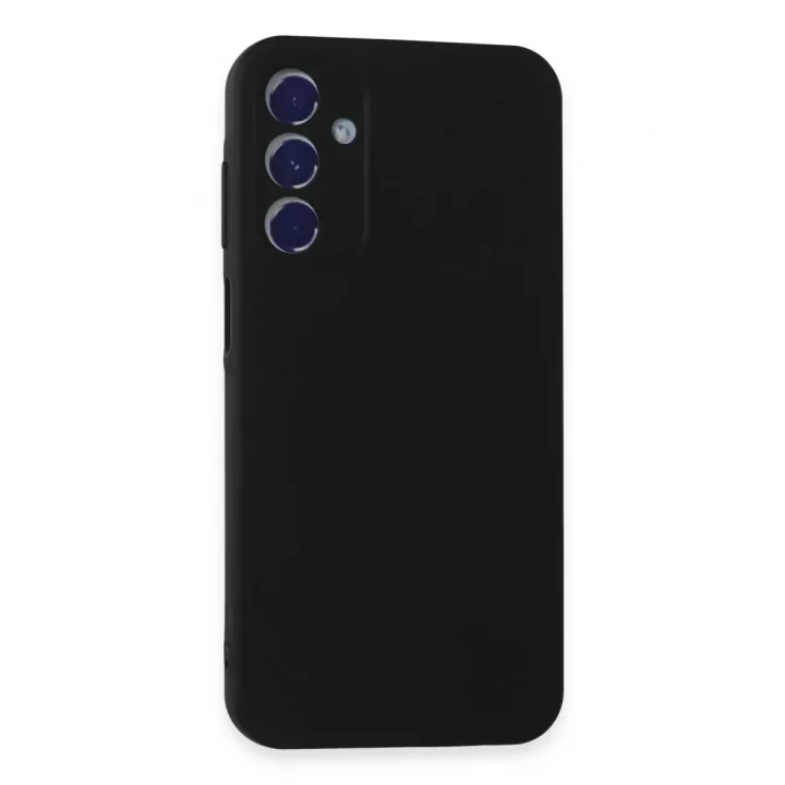 Mey İthalat®  Samsung Galaxy A15 4G Kılıf First Silikon - Siyah
