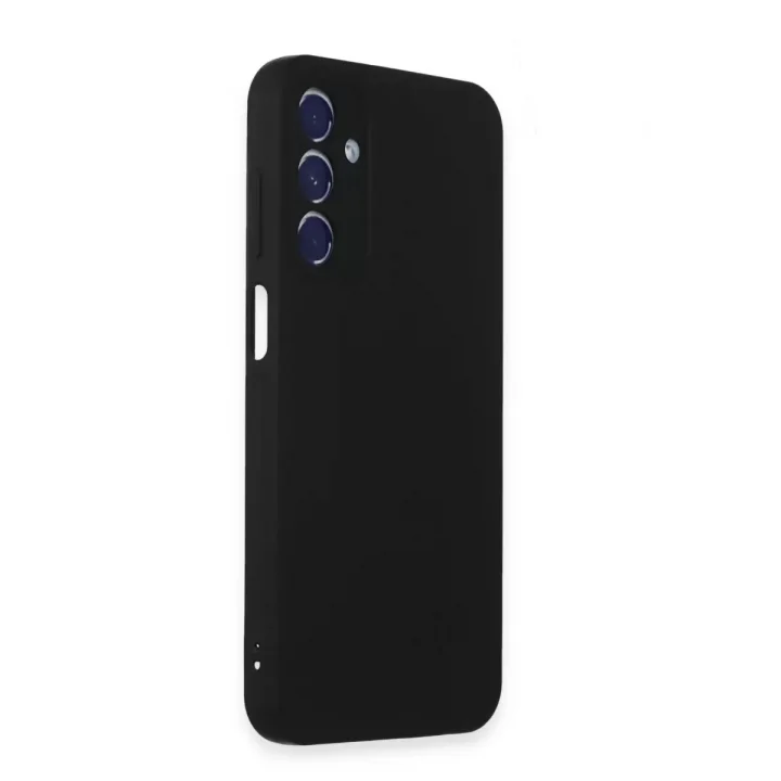 Mey İthalat®  Samsung Galaxy A15 4G Kılıf First Silikon - Siyah