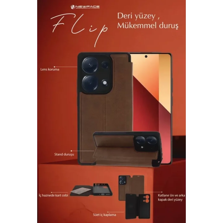 Mey İthalat®  Samsung Galaxy A26 Kılıf Flip Cover - Siyah