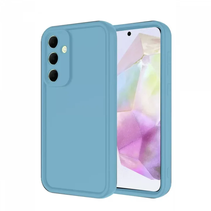 Mey İthalat®  Samsung Galaxy A26 Kılıf Viera Silikon - Mavi