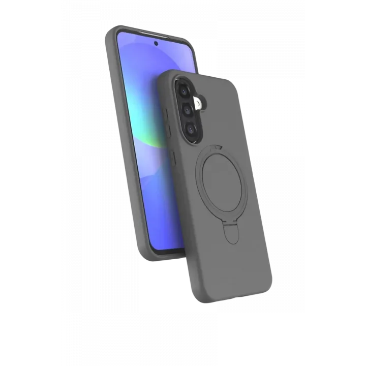Mey İthalat®  Samsung Galaxy A26 Regal Magsafe Standlı Kapak - Titan Gri