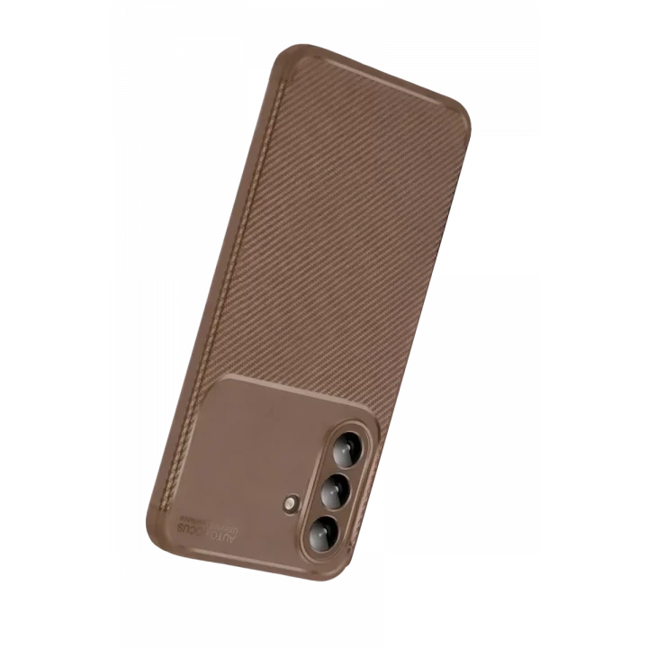 Mey İthalat®  Samsung Galaxy A27 5G Auto Focus Karbon Kapak - Kahverengi