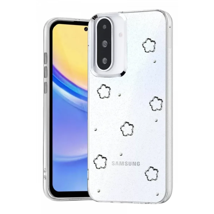 Mey İthalat®  Samsung Galaxy A27 5G Fiyonk Desenli Kapak - Desen 2