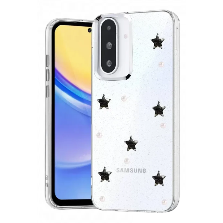 Mey İthalat®  Samsung Galaxy A27 5G Fiyonk Desenli Kapak - Desen 7