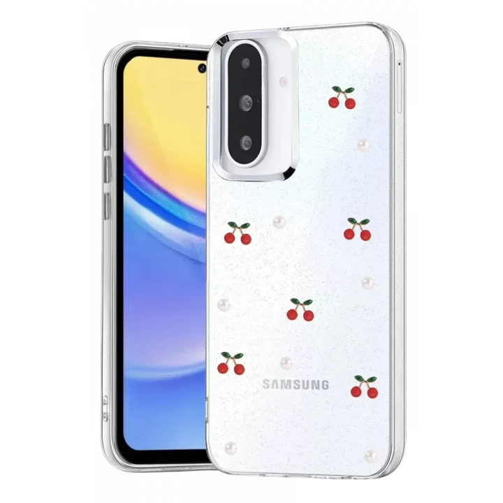Mey İthalat®  Samsung Galaxy A27 5G Fiyonk Desenli Kapak - Desen 9