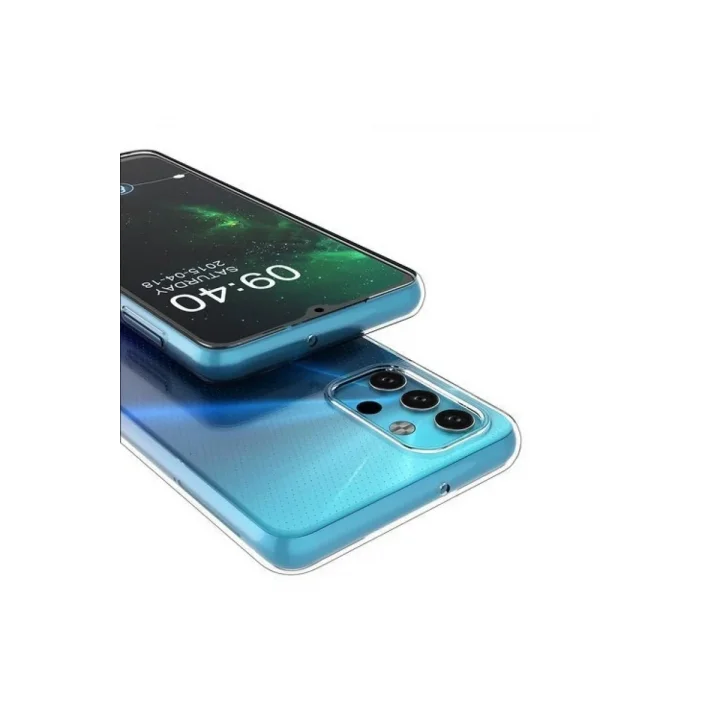 Mey İthalat®  Samsung Galaxy A32 5G Kılıf Lüx Şeffaf Silikon