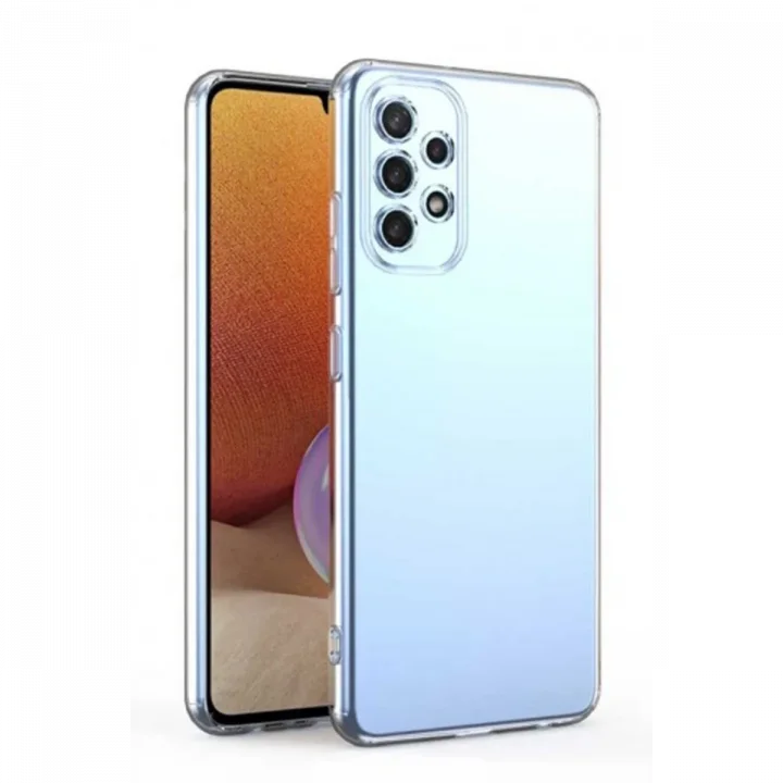 Mey İthalat®  Samsung Galaxy A32 Kılıf Lüx Şeffaf Silikon