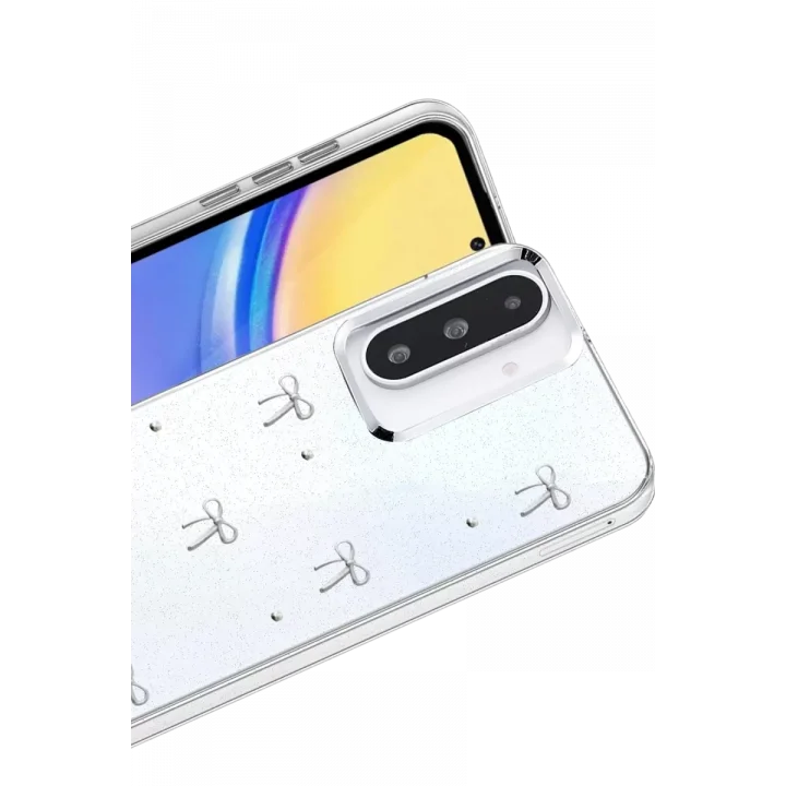 Mey İthalat®  Samsung Galaxy A36 Fiyonk Desenli Kapak - Desen 5