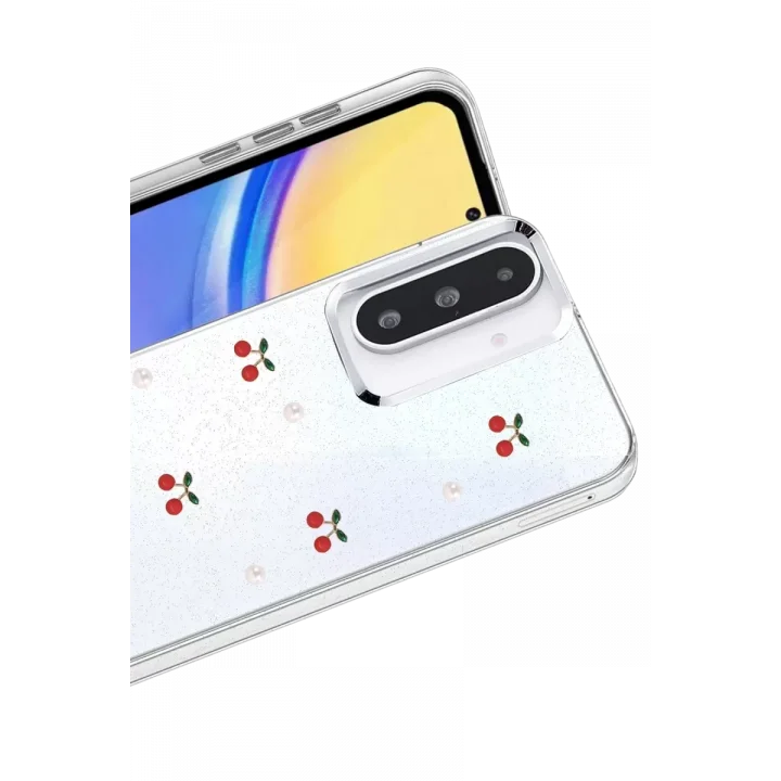Mey İthalat®  Samsung Galaxy A36 Fiyonk Desenli Kapak - Desen 9