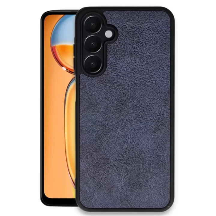 Mey İthalat®  Samsung Galaxy A36 Kılıf Aras Deri Kapak - Lacivert