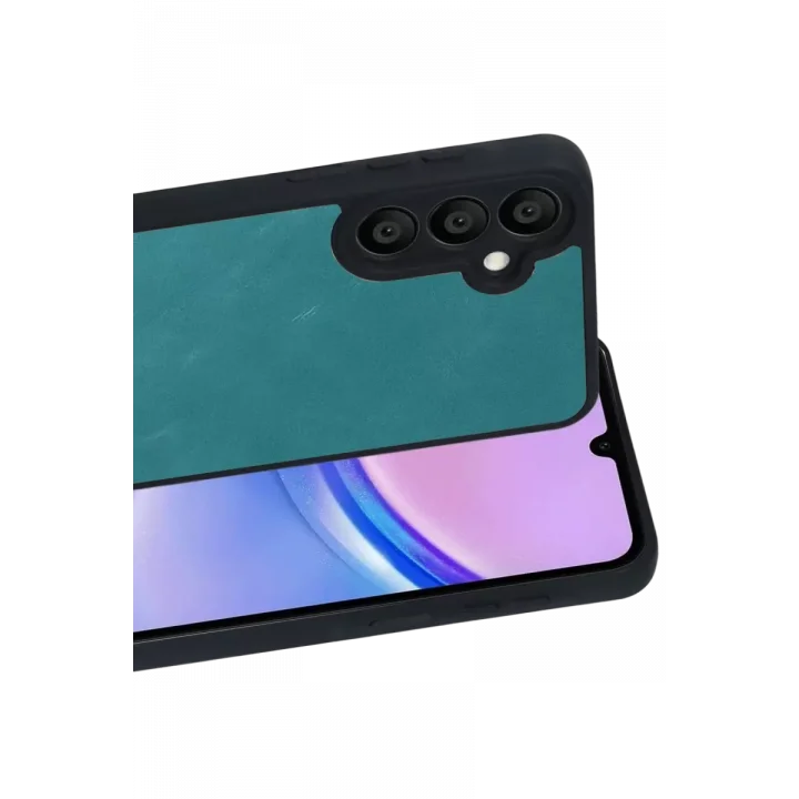 Mey İthalat®  Samsung Galaxy A37 5G Aras Deri Kapak - Açık Yeşil