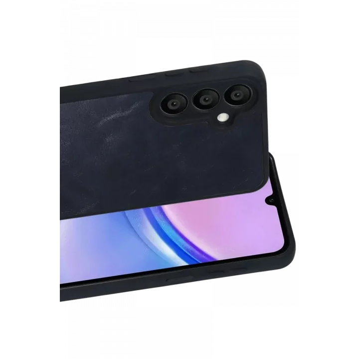 Mey İthalat®  Samsung Galaxy A37 5G Aras Deri Kapak - Lacivert